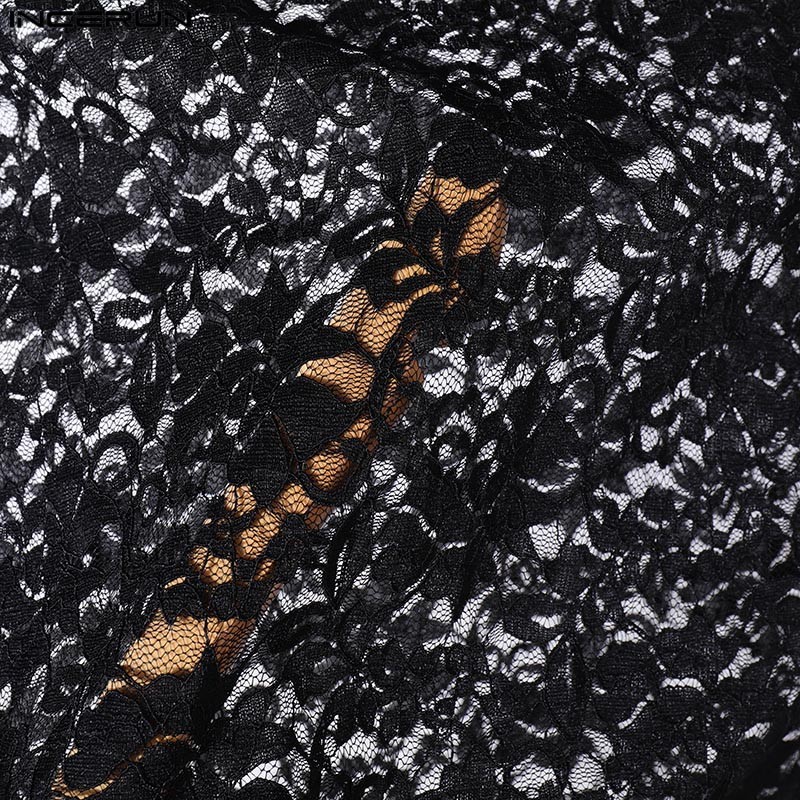 ไม่แน่นอน เสื้อกล้ามแขนกุดตาข่ายมุมมองลําลองสําหรับบุรุษเกาหลี - รูปที่ 6