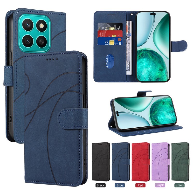 Dream Line Flip Case สําหรับ Honor X8C สําหรับ Honor X8b X8a กรณี Honor X9C X9b X9a X7C X7b X7a X6b 