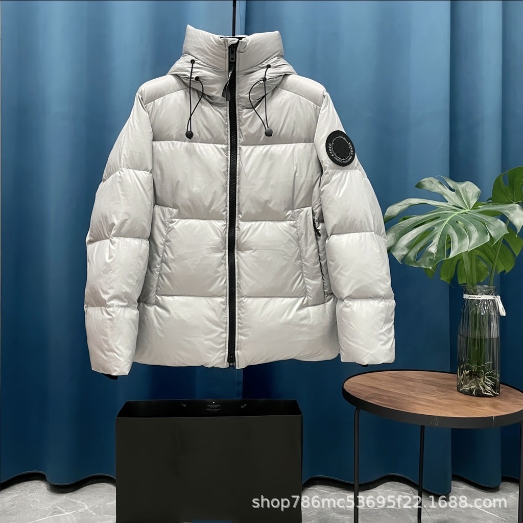 HYZR Canada Goose  Home24FW New Armband LOGO Hooded Down Jacket High Street Versatile Unisex