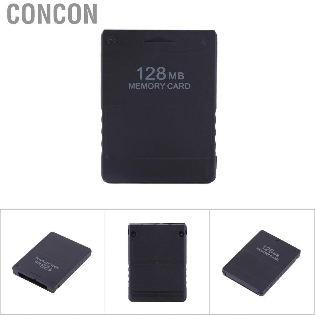 Concon การ์ดหน่วยความจำ 8m 2 ความเร็วสูงสำหรับอุปกรณ์เสริมเกมคอนโซล PS2 (8 ม.)