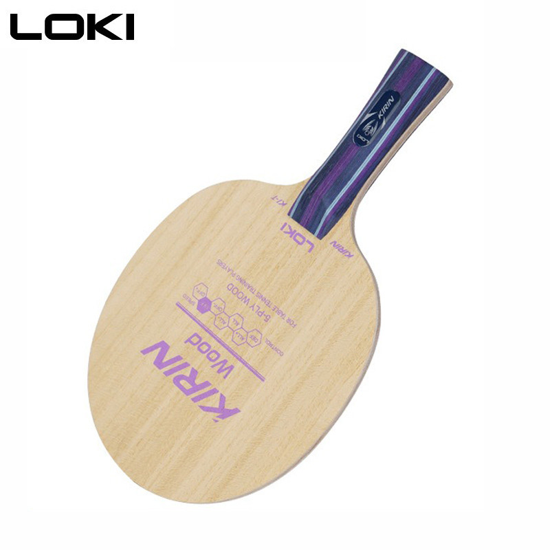 Original LOKI KIRIN K1-T ใบมีดปิงปอง(5ไม้,ALL+) พายค้างคาวปิงปองพร้อม RXTON1 ยางสําหรับผู้เริ่มต้น - รูปที่ 6