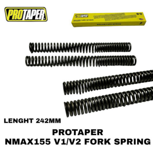 SCOOTER NMAX155 V1 / NMAX155 V2 / NMAX 155 V1 / NMAX 155 V2 PROTAPER [ 242MM ] FORK SPRING (เหล็กคาร