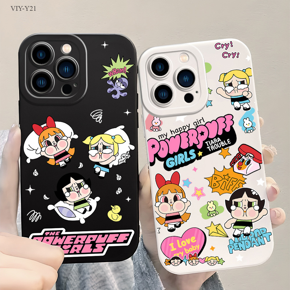 VIVO Y21 Y33S Y33T Y15S Y50 Y20 Y20S Y12S Y12A Y17 Y15 Y12 Y16 Y19 Y91C V25 V23 V23E V20 Pro 5G เคสวีโว่ Flower เคส TY