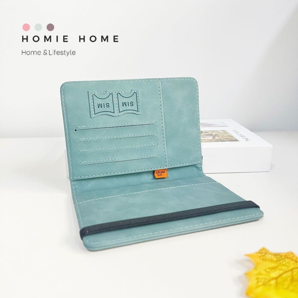 HH-1233 ปกพาสปอร์ต แบบหนังและแบบใส ป้องกันรอยและกันน้ำ พร้อมส่ง
