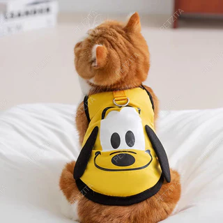 🇹🇭พร้อมส่ง🇹🇭 🔆🟡 เสื้อสายเดี่ยวแต่งดีเทลสุดน่ารัก for pet เสื้อผ้าสัตว์เลี้ยง สุนัข หมา แมว