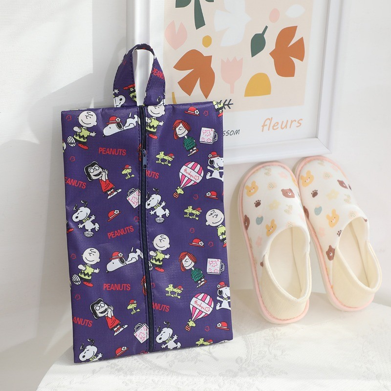 ถุงเก็บรองเท้าและของใช้การ์ตูน ความจุใหญ่ ใส่ได้ทุกสิ่งที่ต้องพกไปเที่ยว - รูปที่ 4