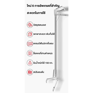 คีมจับงูสแตนเลส ที่จับงูยาว 100/120/150 CM ไม้จับงู พร้อมตัวล็อคอัตโนมัติและพับเก็บได้