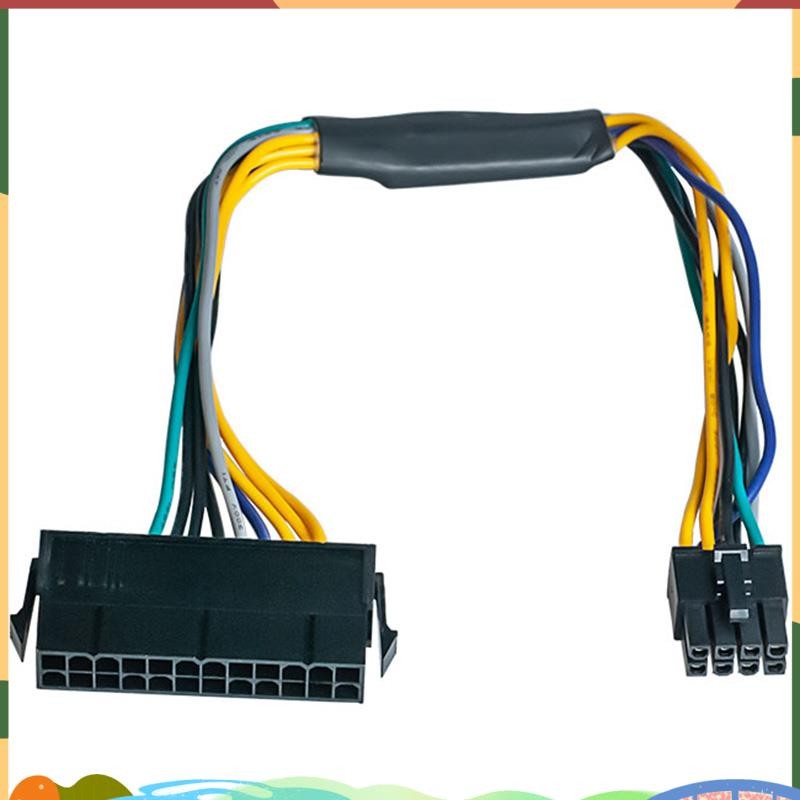 Super 24 Pin to 8 Pin ATX PSU Power Adapter Cable 3020 7020 9020 Precision T1700 12-Inch(30cm)