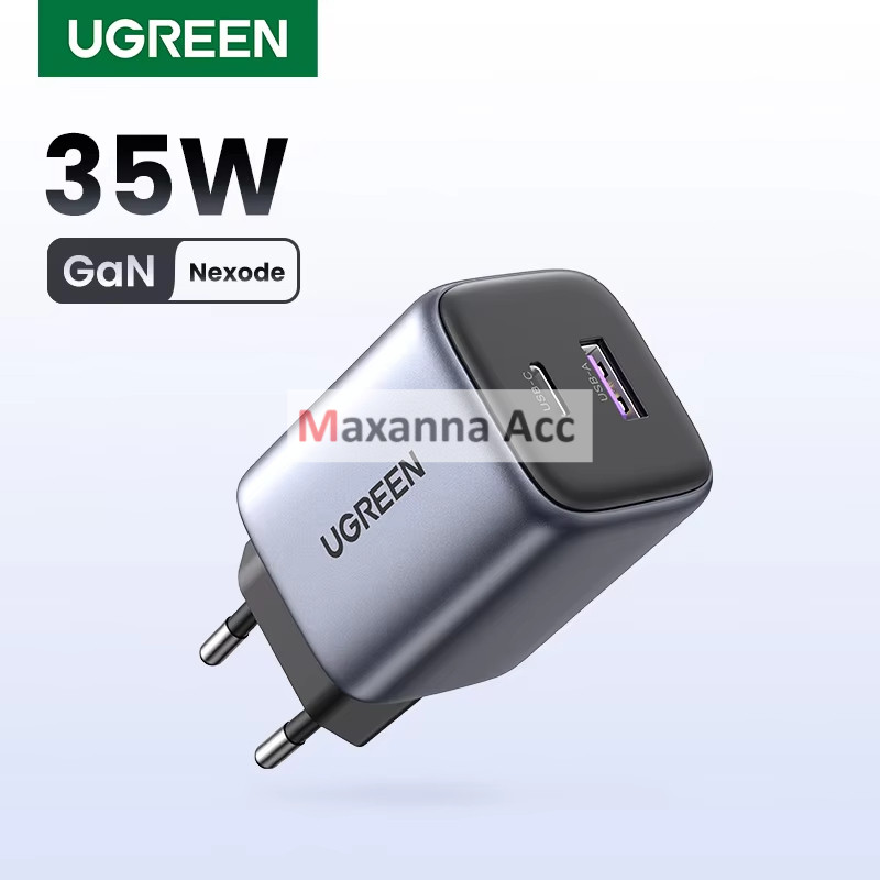 [MAXNA] UGREEN หัวชาร์จ USB Dual Port A + USB Type C ชาร์จเร็ว 35W