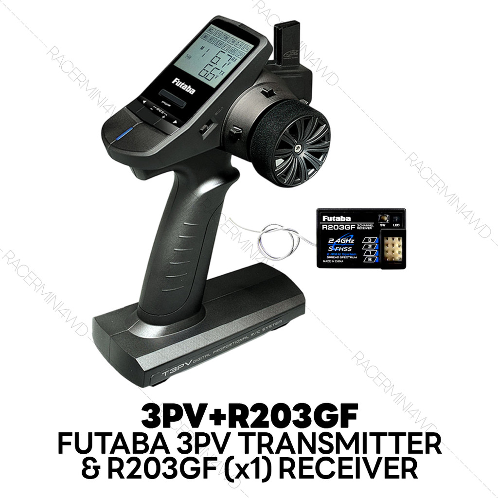Futaba 3PV Transmitter 3(+1)-Channel Digital Proportional RC System