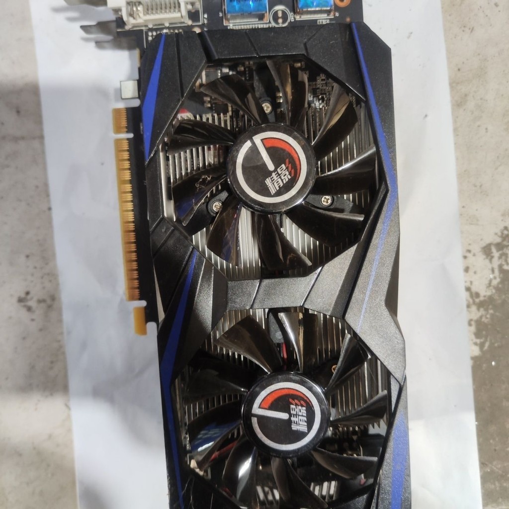 ราคาถูกเกมกราฟิก hd6570 hd6670 HD7750 HD7770 R7 240 250 260ถอดชิ้นส่วนกราฟิก