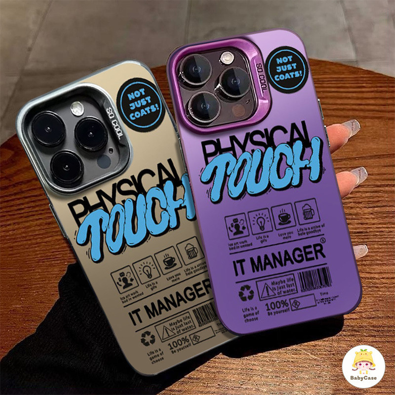 กราฟฟิตี้เท่ แฟชั่นตัวอักษรภาษาอังกฤษ Soft Case สำหรับ iPhone 11 15 12 14 13 Pro Max 7Plus 15 8 14 7 Plus XR XS X Max