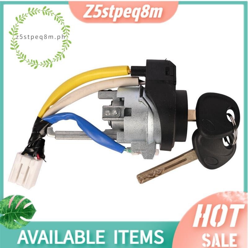 Z5stpeq8mCar Lock สวิตช์กระบอกและ 2 ปุ่มสําหรับ KIA 11-15 OPTIMA 13-17 RIO 81900-1WK00