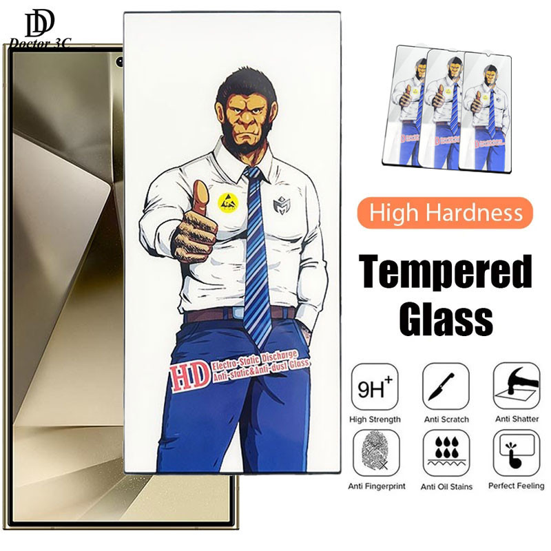 Blueo Ar ฟิล์มกระจกเต็มจอ ของแท้ Samsung ss Galaxy S25 Edge S24 FE Ultra S23 S22 S21 Plus S24+ S23+ 