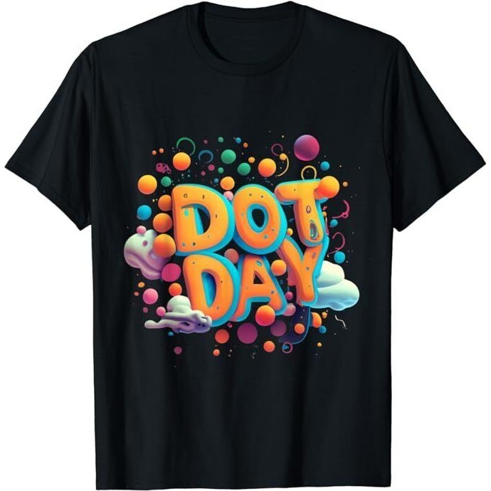 Happy Dot Day International Dot Day เสื้อยืด Happy Dot Day 2023
