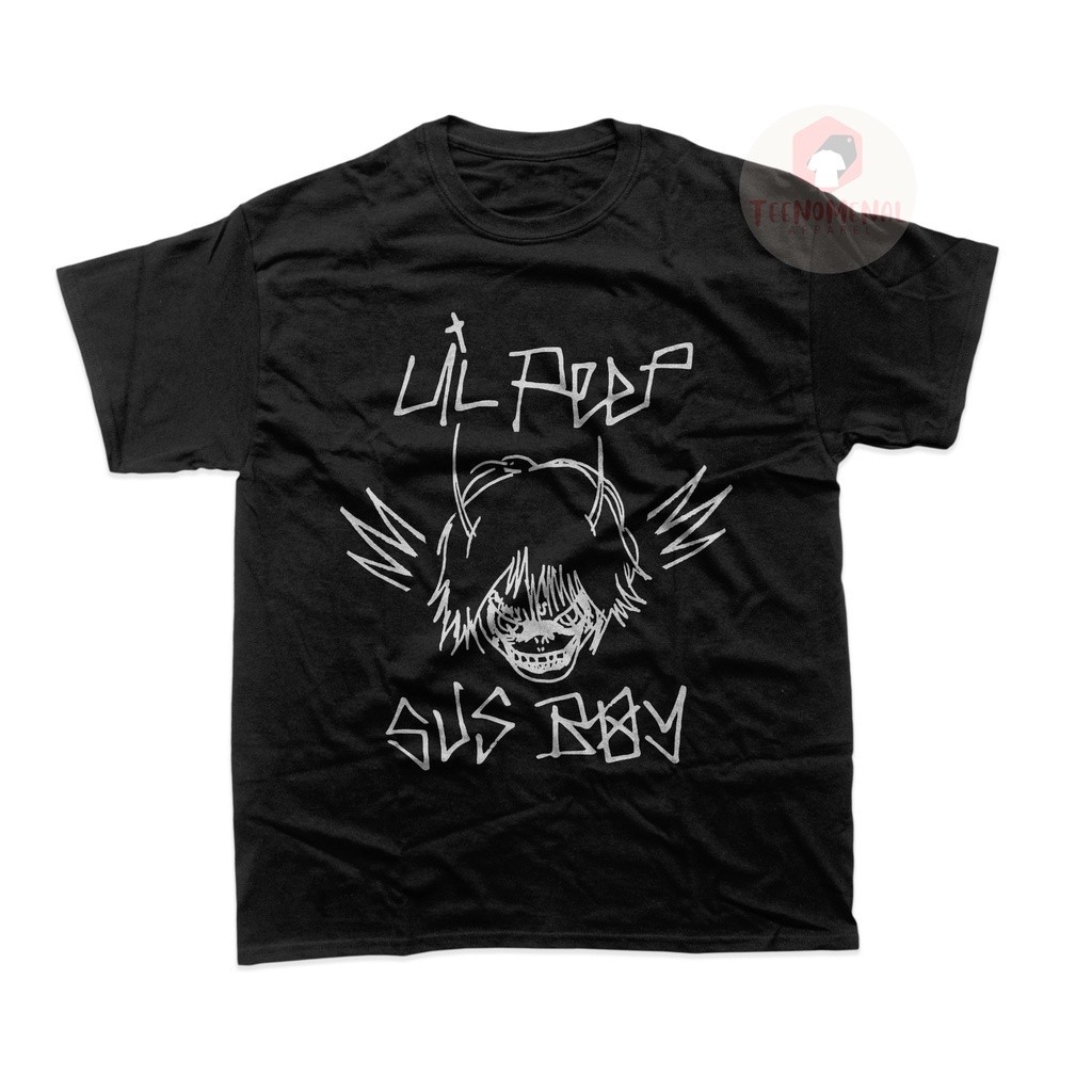 T-Shirtแฟชั่นใหม่ เสื้อยืด พิมพ์ลายกราฟฟิค Lil Peep Crybaby Album Tee Sus Boy Rap Music สไตล์ฮิปฮอป เหมาะกับของขวัญ สําห