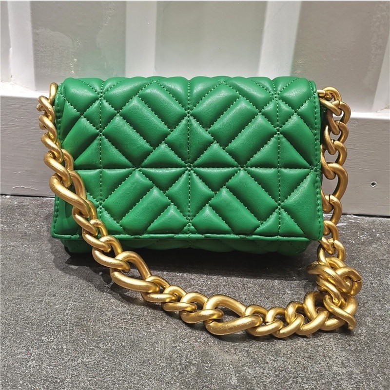 ZARA Classic กระเป๋าสะพายไหล่ผู้หญิง