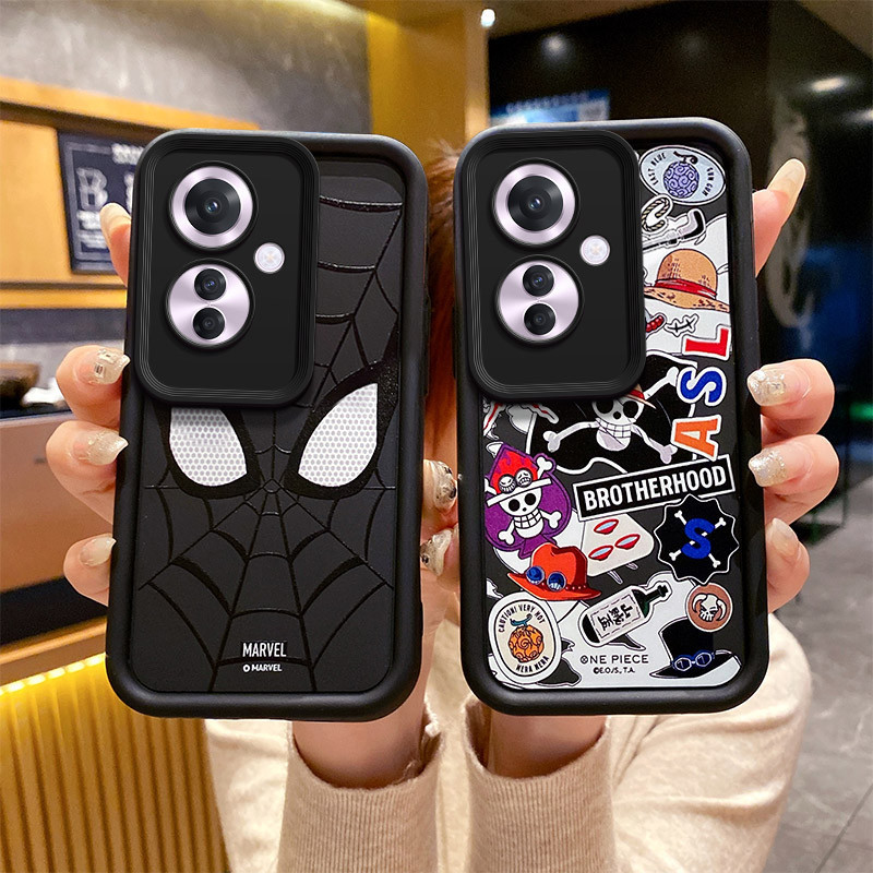 เคส OPPO RENO 11F RENO 11 5G มาร์เวล สไปเดอร์แมน ทองดำ ซิลิโคน กรณีโทรศัพท์มือถือ TY