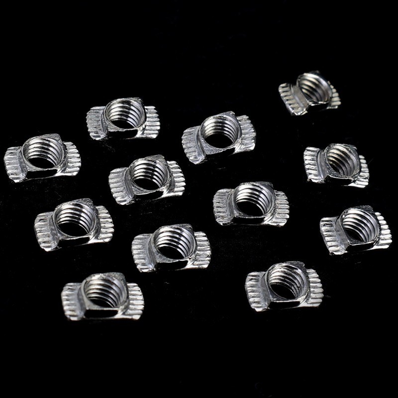 M5 T-Slot Nut – ตัวยึดหัวค้อนชุบเหล็กคาร์บอน – สกรูเลื่อนสําหรับการติดตั้งโปรไฟล์อลูมิเนียม, อุปกรณ์ยึดยึดอเนกประสงค์ ราคา ถูกที่สุด ดีลบีเคเค แกลเลอรีภาพที่ 7