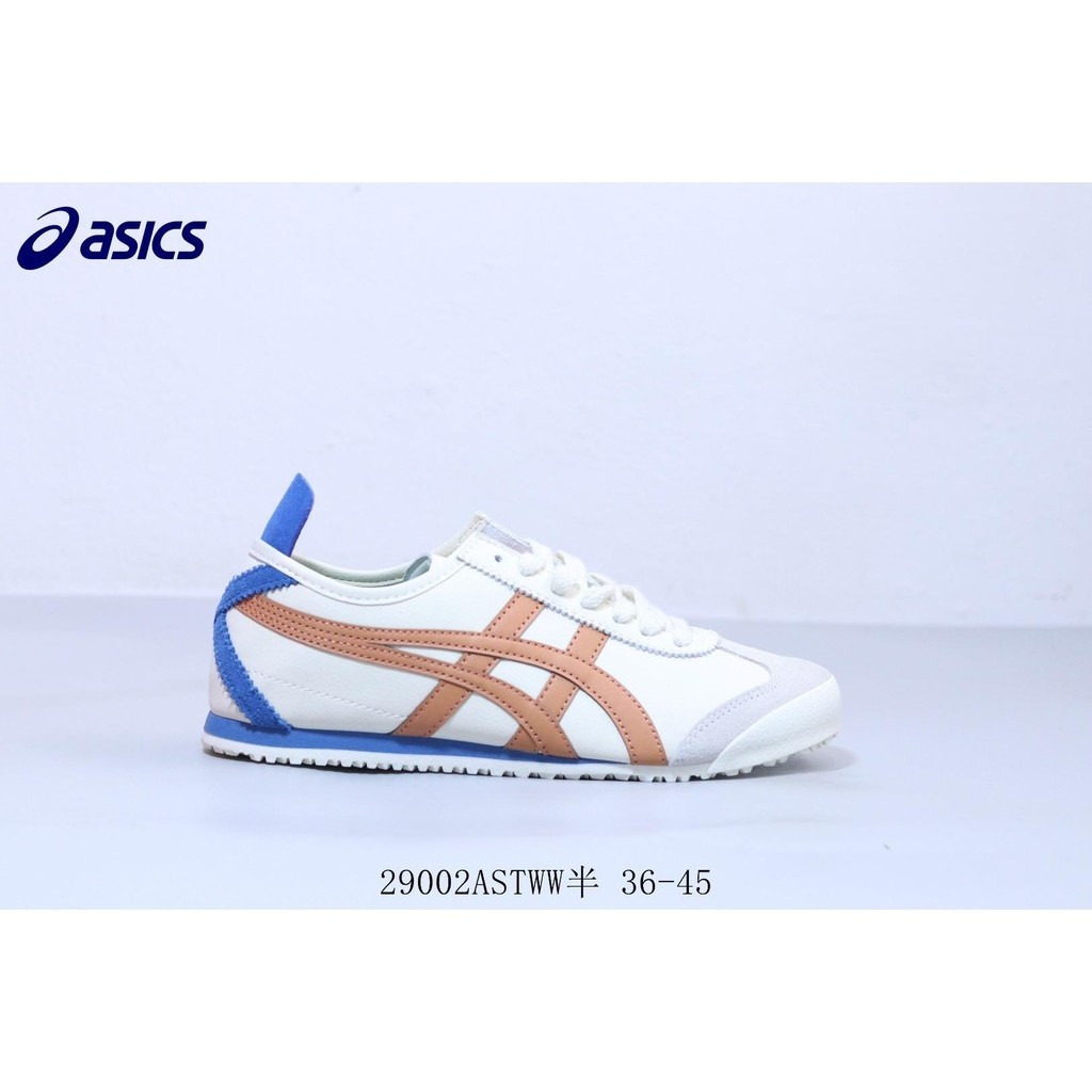 เอสิคส์ ASICS Onitsuka Tiger Authentic FourTag Midsole Stamped Japanese Lightweight Sports Casual Shoes รองเท้าวิ่ง รองเ