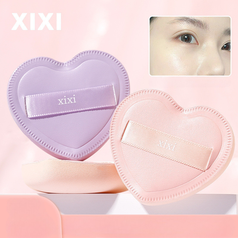 Xixi พัฟผ้าฝ้าย พัฟนุ่ม และเปียก สําหรับแต่งหน้า