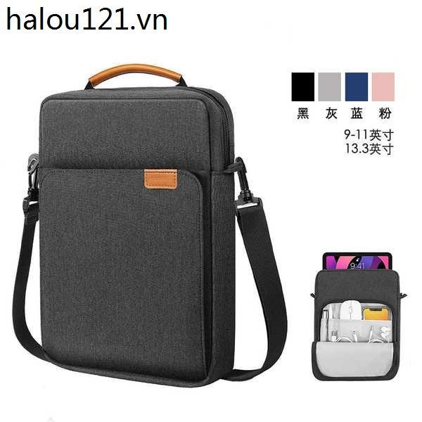 กระเป๋าสะพายไหล่ กระเป๋าถือ ใส่แล็ปท็อป แท็บเล็ต สําหรับ iPad10.2 Apple 9.7 นิ้ว 10.5 Macbook13.3 pro14air Huawei 11 Lenovo Shin-Chan 14 Asus