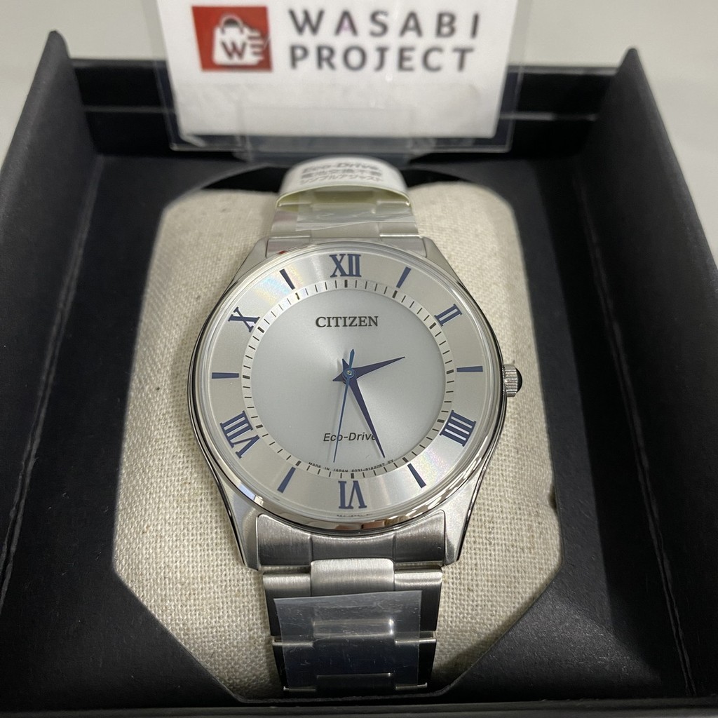 [Authentic★Direct from Japan] CITIZEN BJ6480-51B Unused Eco-Drive Sapphire glass Silver SS Analog Men Wrist watch นาฬิกาข้อมือ