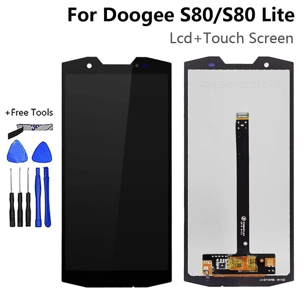 หน้าจอสัมผัส LCD แบบประกอบเอง สําหรับ Doogee S80 Doogee S80 Lite S80Lite