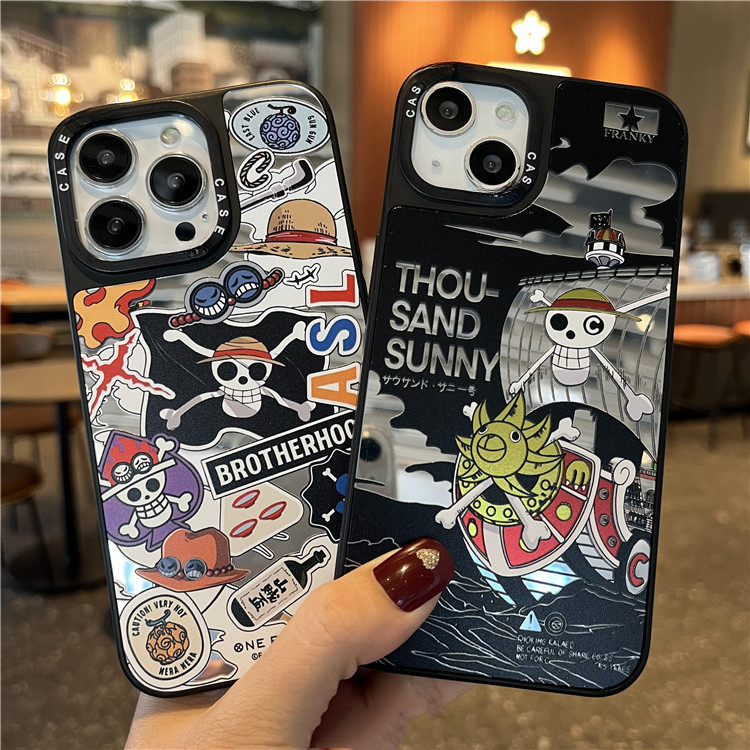 เคสไอโฟน 17/16/15/14/13/12/11 Pro max Animated Mirror Shockproof Compatible Case iPhone 11,12,13,14,