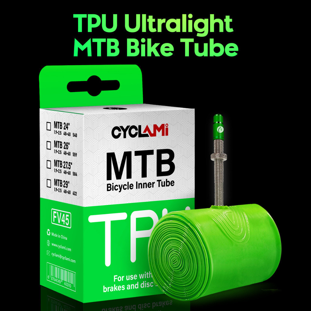 Ultralight ยางในจักรยาน MTB26 27.5 29 นิ้วจักรยานวัสดุ TPU ยางวาล์วฝรั่งเศส Ultralight ยางในออกซิเจน