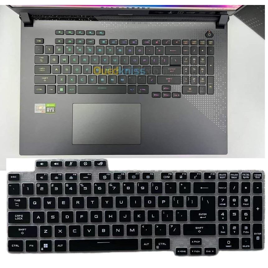สําหรับ ASUS ROG Strix G17 2024 2023 G713 G713RW G713QM G713QR G713RC G713RM G713PV G713PI 17 นิ้วแป