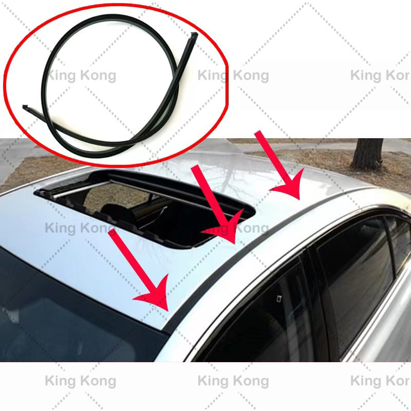 ยางกั้นหลังคา Airstrip สําหรับ TOYOTA VIOS gen1 gen2 gen3 supman vios