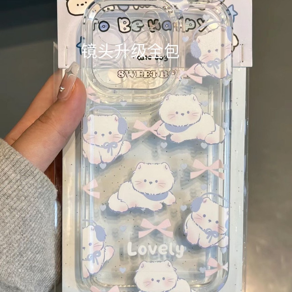 ฟังเพลง Cat Apple 15/14/13promax เคสโทรศัพท์ 12/11 รวมทุกอย่าง xr/xs กันกระแทก 7/8plus 6CU7