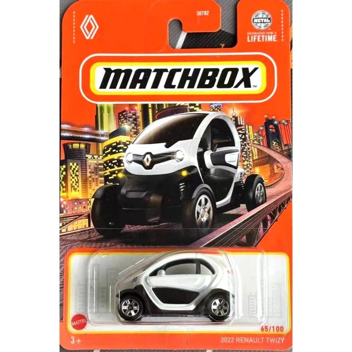 Matchbox Matchbox RENAULT Electric Sports Car White/2022 RENAULT TWIZY 65 24C