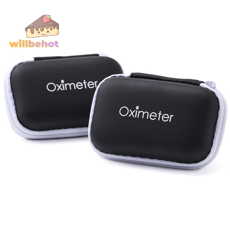 [WillbehotT ] Eva Neutral Oximeter Zipper Storage Bag Oximeter Storage Box Oximeter Cover Kit Bag Protection Bag Tool Bag [NEW ]