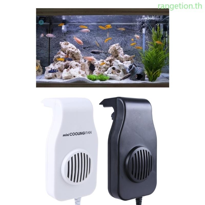 Ran พัดลมสําหรับถังน ้ ํา Aquarium Tank Chiller Aquarium Cooling Fan Salt Fresh Water USB Fish Tank Fan Cooler Marine