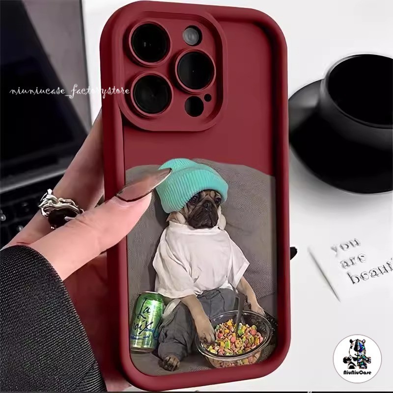 🔥ส่งจากไทย🔥 นอนหลับ M แครอท เคสโทรศัพท์มือถือ For iPhone 11 12 13 14 15 Pro Max XR X XS Max 6 7 8 Plus SE Silicone เคส - รูปที่ 5