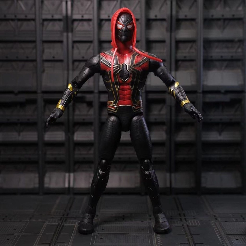 Avengers Heroes Return Iron Spider-Man Joint Movable Model Figure ของเล ่ นเด ็ กวัน 1 ของขวัญ
