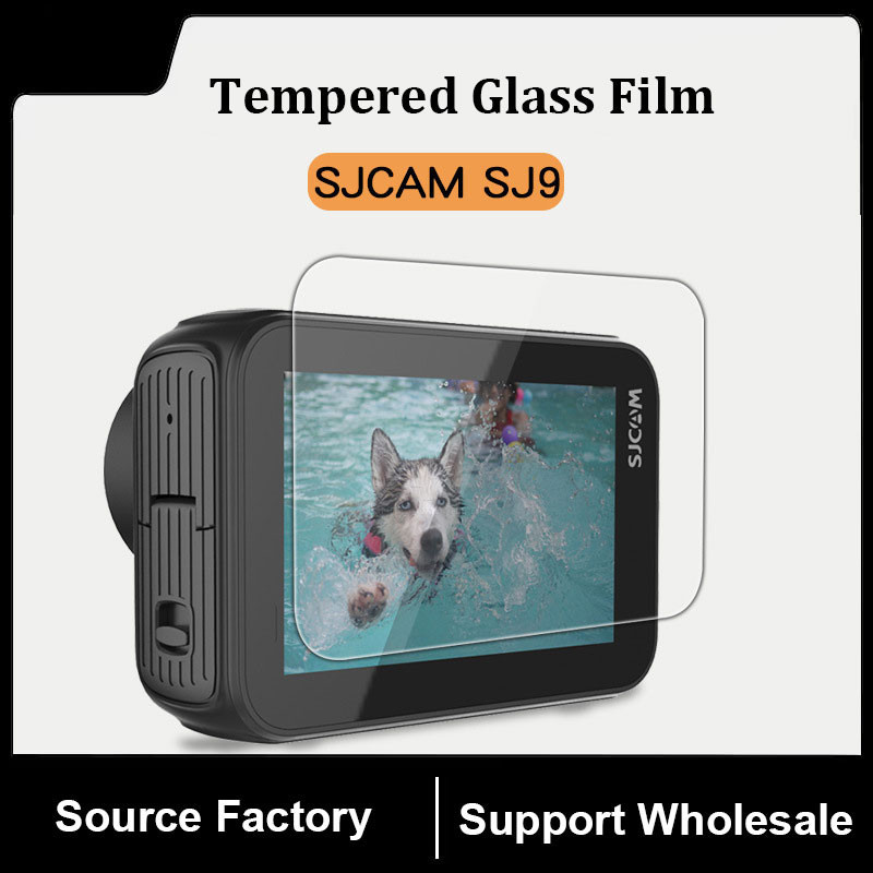 กล้องฟิล์มกระจกนิรภัยป้องกันหน้าจอสําหรับ SJCAM-SJ8 SJCAM-SJ9 SJCAM SJ9 SJ8