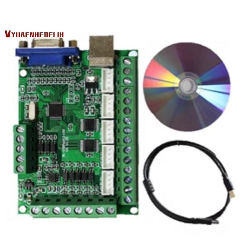 【vyuafnhedfijh 】Mach3 V3.25 USB 5 แกน Breakout Board Driver Motion Card Controller ชุดสําหรับ Cnc ตัดแกะสลักชุดเครื ่ องกัด