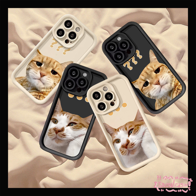 แฟชั่น Whimsy ตลกกรณีลูกแมวน่ารัก Infinix Smart 8 7 6 5 Hot 30i 40 10 30 9 20 11 Play Tecno Spark GO 2024 20C 20 Pro