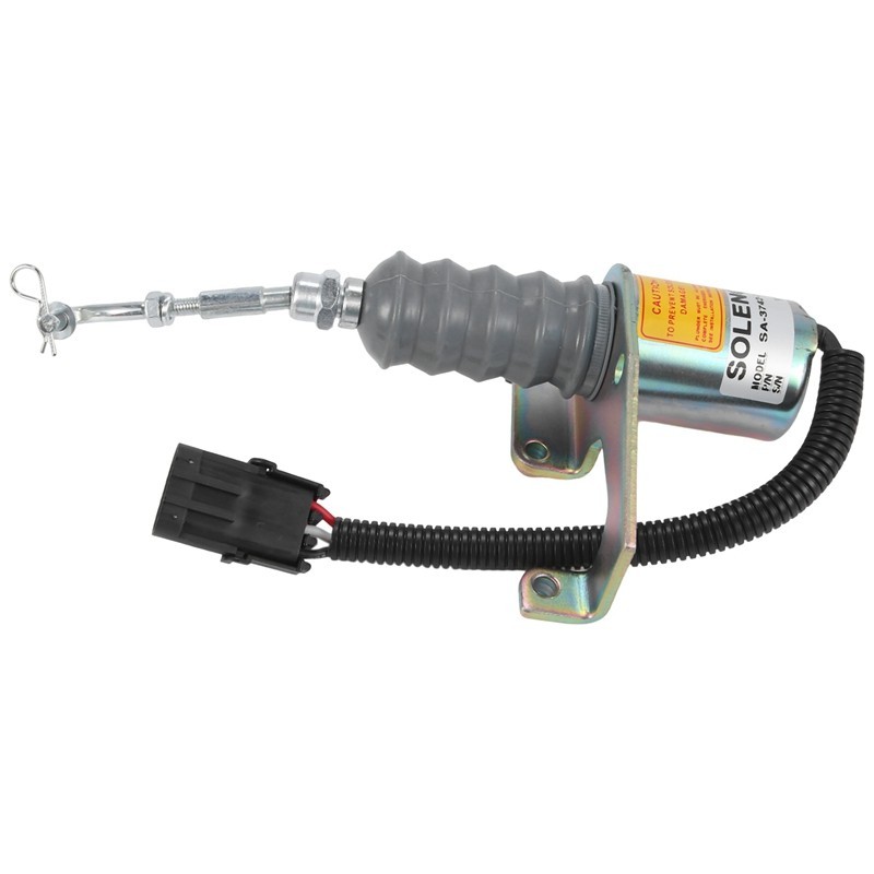 [jiaobin1]1 ชุด 12V Flameout Solenoid วาล์วเครื่องยนต์หยุด Solenoid 1751ES SA-3742-12 สําหรับวิศวกรรมยานพาหนะเปลี่ยน