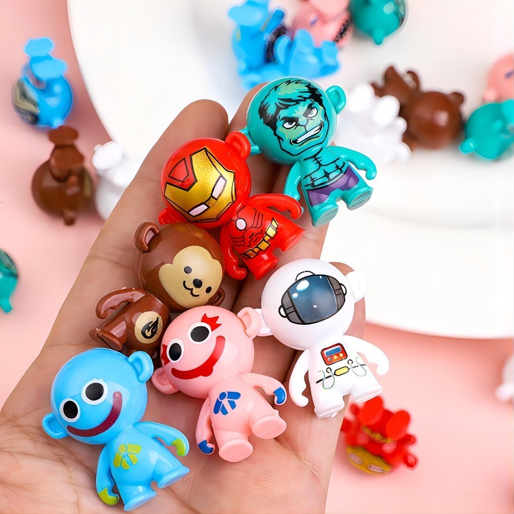 1 PC Mini Tumbler น ่ ารักการ ์ ตูนสไตล ์ เด ็ กการศึกษาเดสก ์ ท ็ อปของเล ่ น YL230