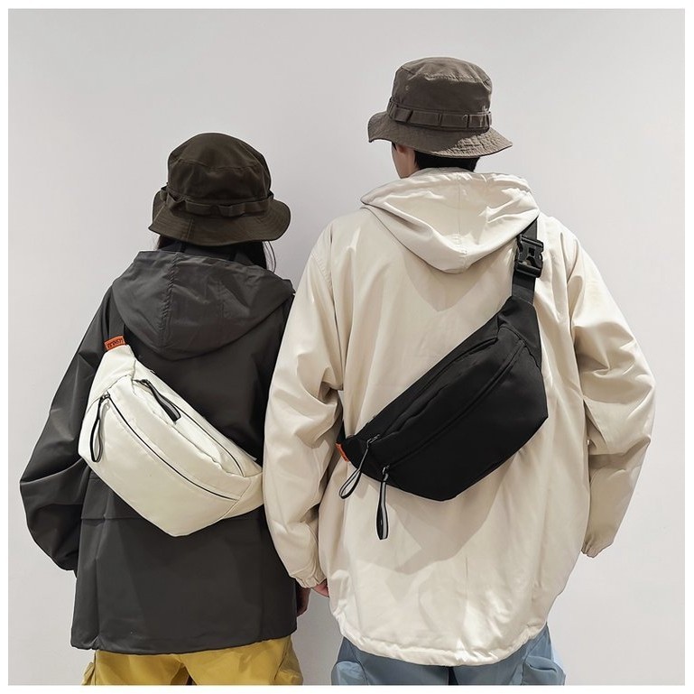 Linksome Anti-Theft กันน ้ ําไหล ่ กระเป ๋ าเป ้ สะพายหลังสลิงหน ้ าอกCrossbodyกระเป ๋ าแพ ็ คRucksackจักรยานกีฬาHarajuku Cross-bodyกระเป ๋ า