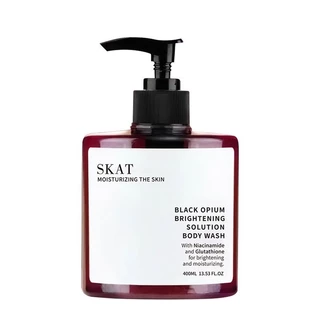 ครีมอาบน้ำ เจลอาบน้ำ กลิ่นหอมติดทน สดชื่น ชุ่มชื่น SKAT Black Opium Brightening Solution Body Wash 400ml(1530)