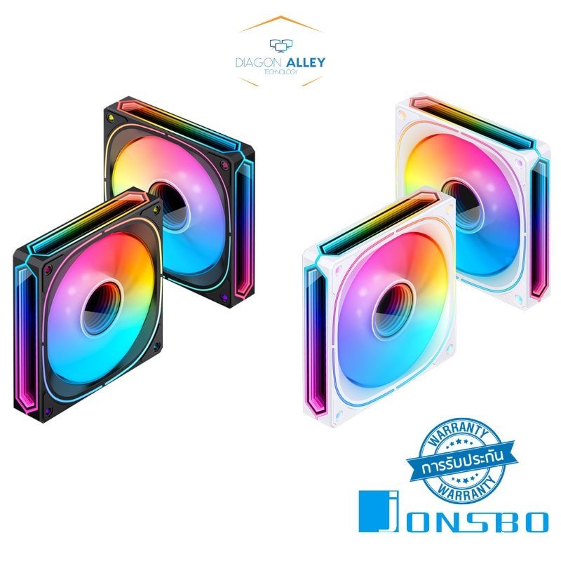 พัดลมคอมพิวเตอร์ Jonsbo FR-505 Fan Case 120mm.