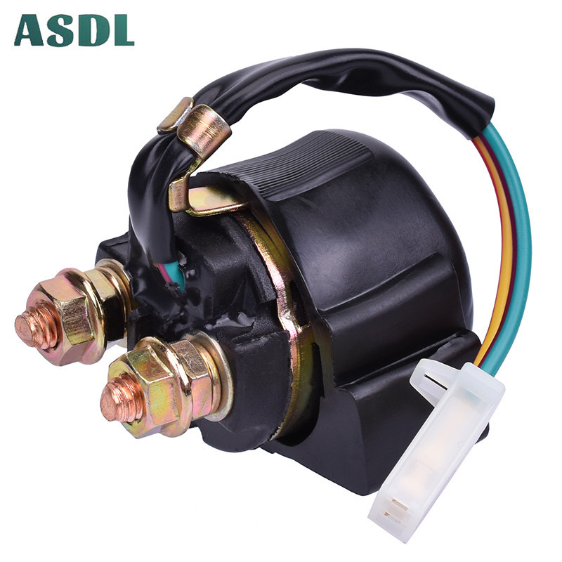 Asdl รถจักรยานยนต์ไฟฟ้า Starter Solenoid รีเลย์สําหรับ KAWASAKI KZ250 CSR KLT250 1982 ATV KZ1000 CSR