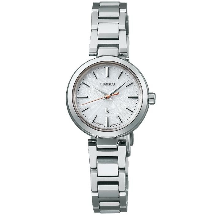 [Authentic★Direct from Japan] SEIKO SSVR139 Unused LUKIA Mini Solar Sapphire glass Silver SS Women Wrist watch นาฬิกาข้อมือ