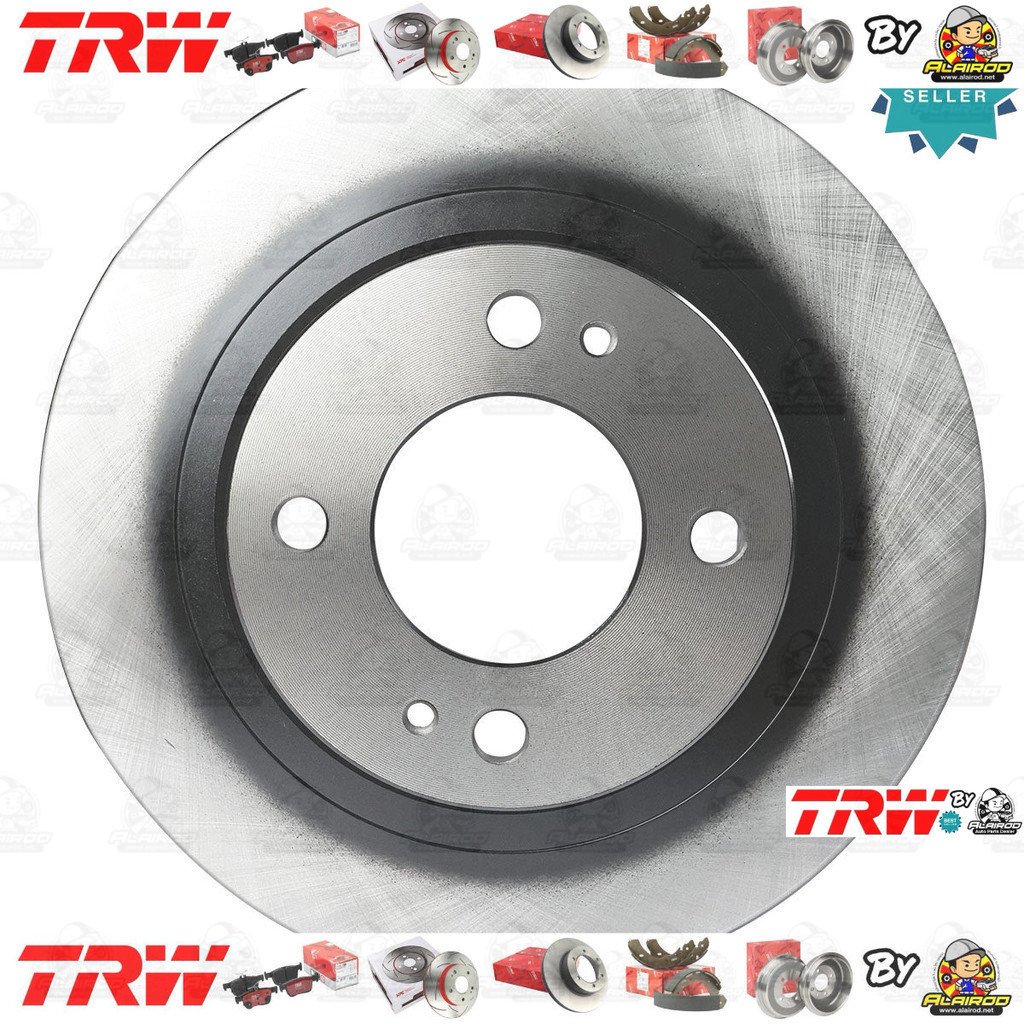 TRW จานดิสเบรคหน้า จานเบรคหน้า 1 คู่ / 2 ใบ TOYOTA Corolla AE112 Hi Torque ปี 1998-2001  DF 7206 ขนาด 258 mm ใบหนา 18 mm
