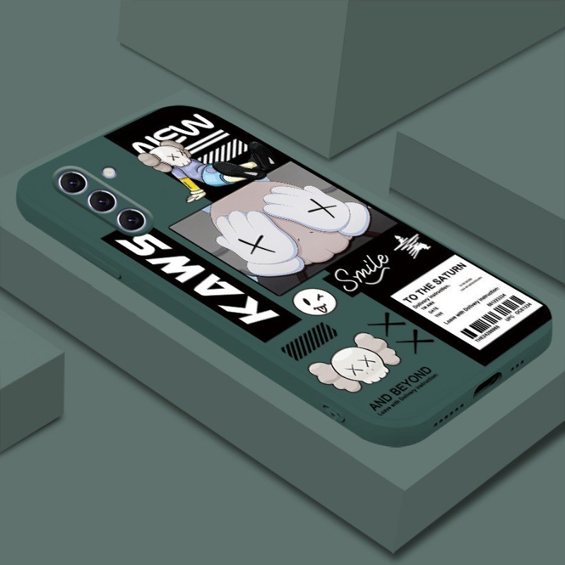 เคสซิลิโคนนิ่ม ลายหมี KAWS สําหรับ Samsung Galaxy A13 A23 A33 A53 A73 A14 A24 A34 A54 A15 A25 A35 A55 5G